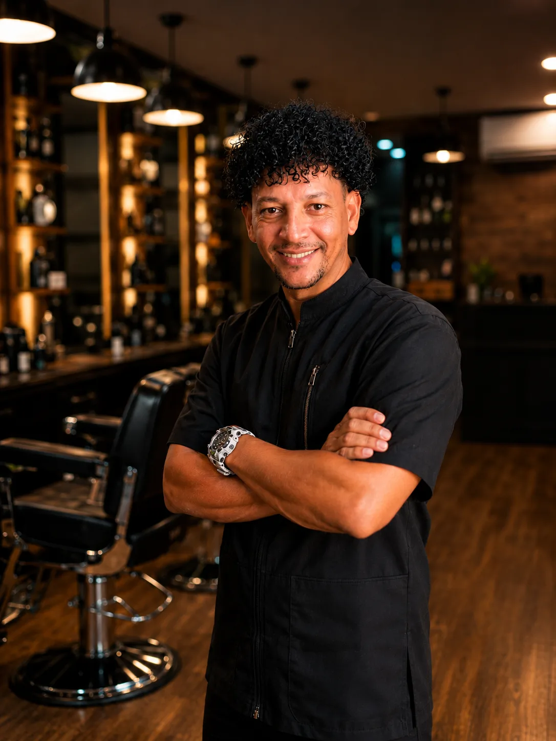 Daniel, especialista e educador de barbeiros da Daniel Barbearia 3.0