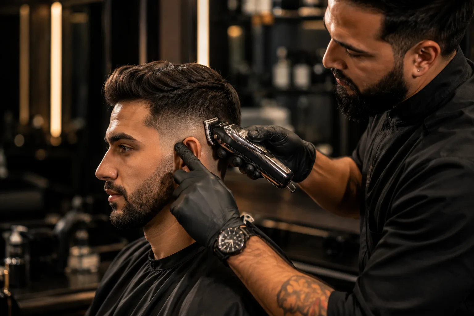 Corte Masculino na Daniel Barbearia